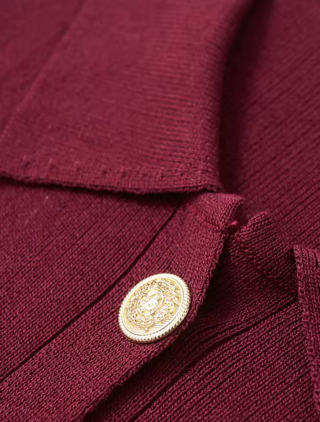 Serenya – Damen Zweiteiler Set Weinrot | Eleganter Blazer & Faltenrock für Business & Freizeit