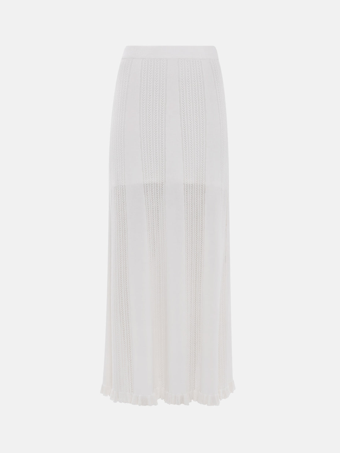 Summer Knit Set – Zweiteiler aus Strick mit Maxi-Rock & Crop-Top
