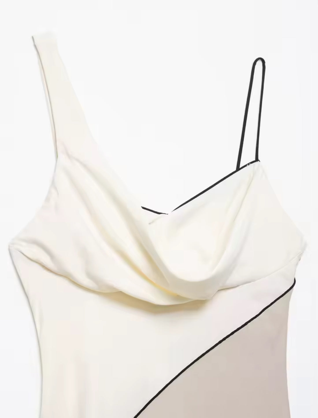 Maison Élan Satin Dress – Desert Pearl