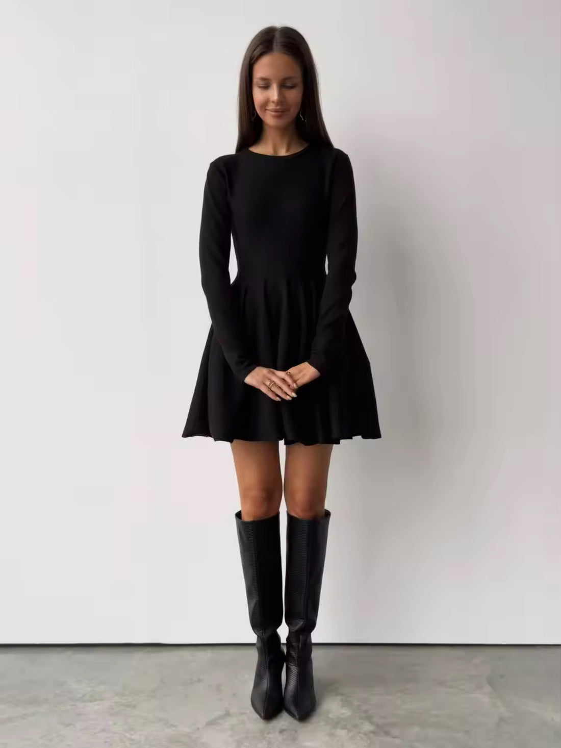 Robe au style intemporel