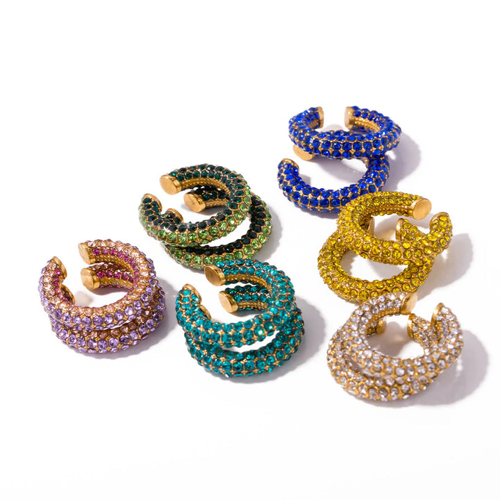 Bunte Ear Cuffs