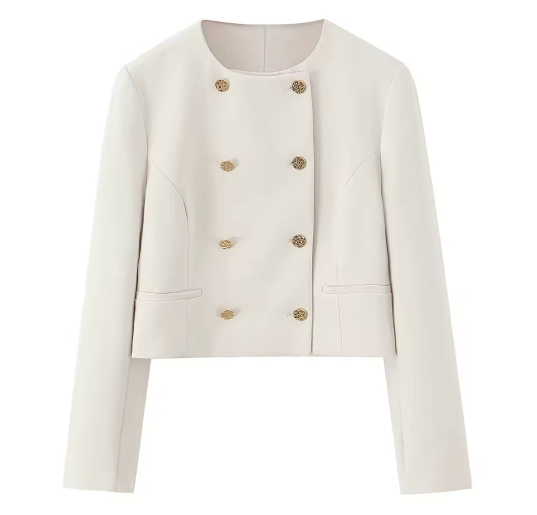 Nova Éternelle – Luxury White Blazer & Pants Set