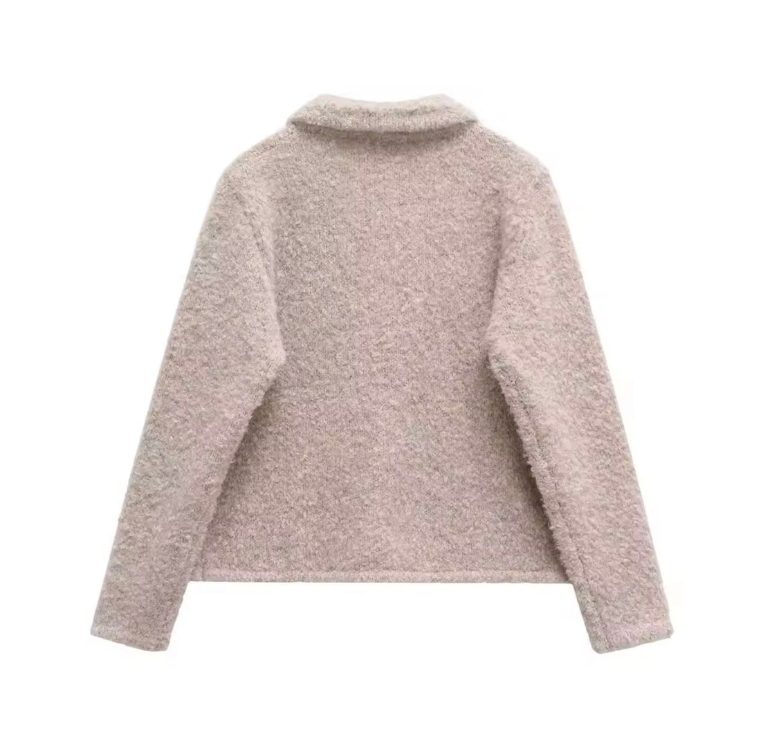 Eterna Damen Strickjacke mit großen Knöpfen – Elegante Cardigan Jacke