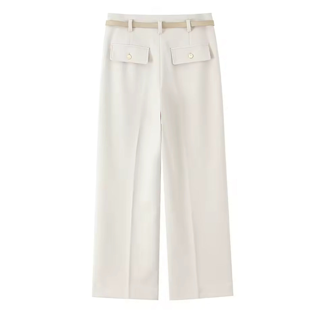 Nova Éternelle – Luxury White Blazer & Pants Set