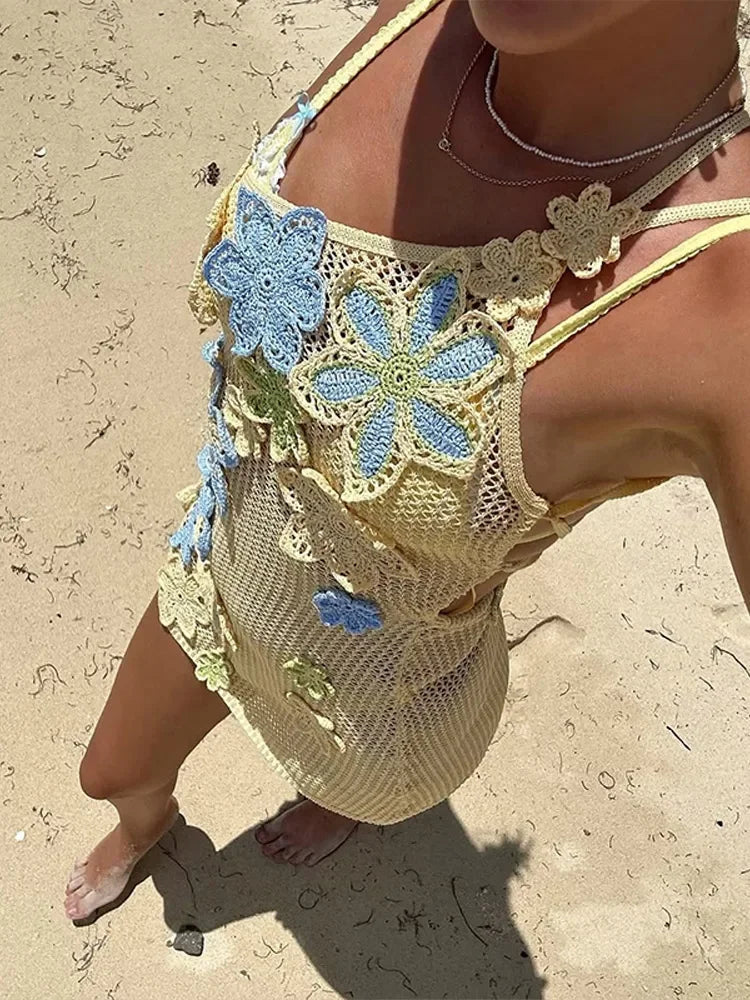 Solafleur – Boho Crochet Dress