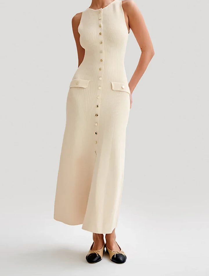 Bellezza – Button Midi Dress