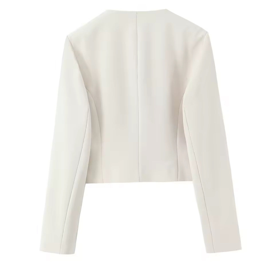 Nova Éternelle – Luxury White Blazer & Pants Set