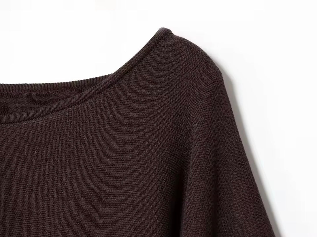 MAVANI Damen Pullover Oversize – Lockerer Pullover mit Fledermausärmeln, modern & bequem