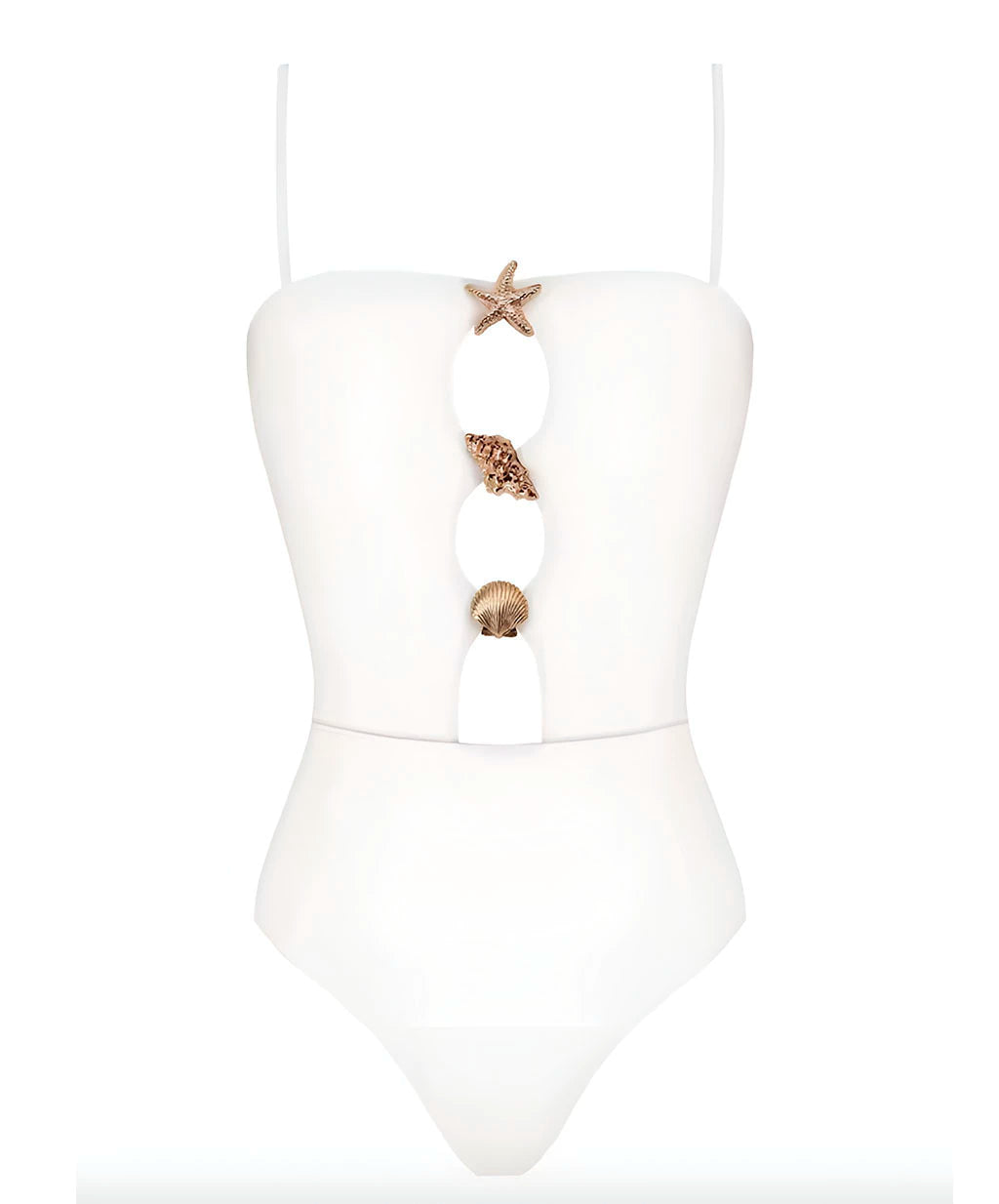 Oceana Sculpt – Signature Seashell Swimsuit