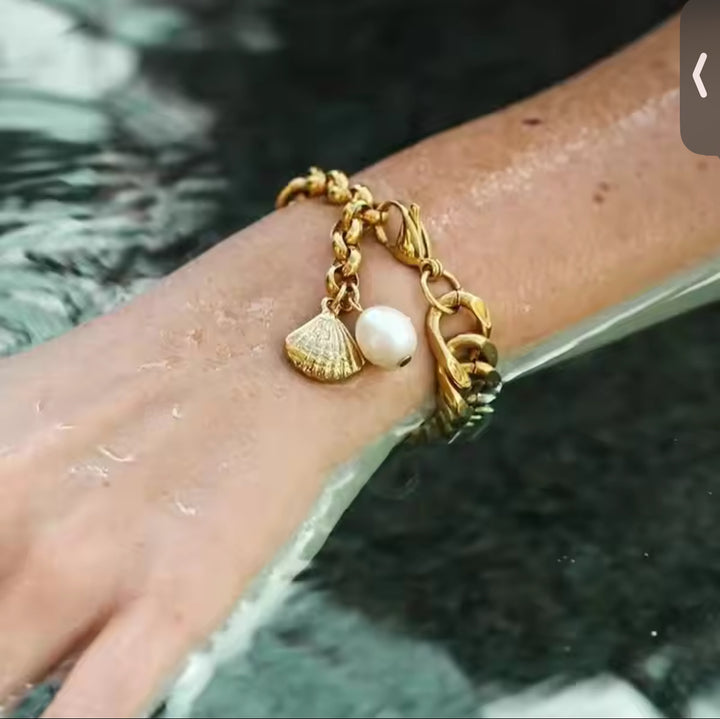 Bracelet en or Brise Océan