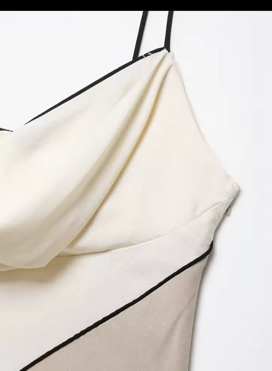 Maison Élan Satin Dress – Desert Pearl