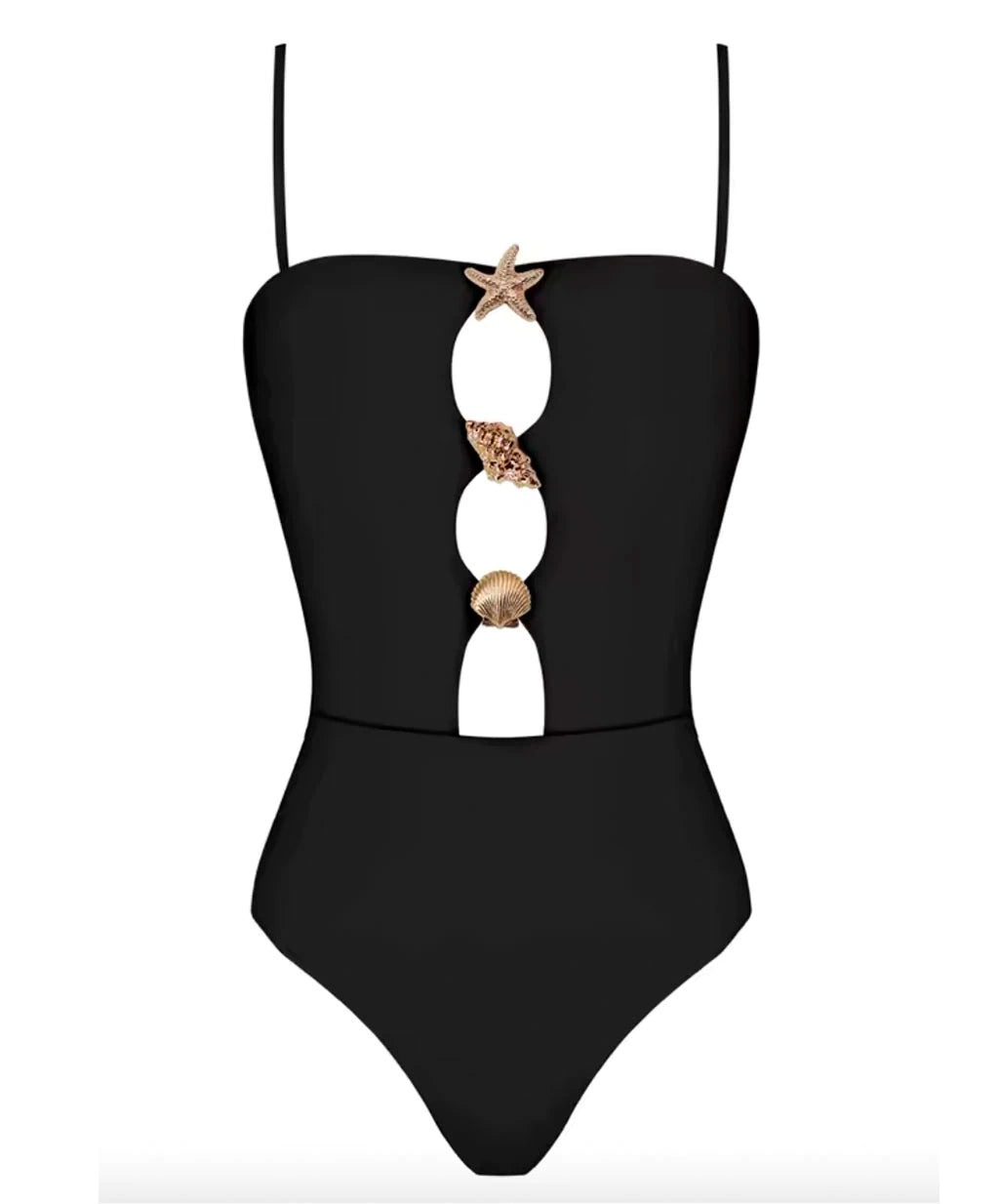 Oceana Sculpt – Signature Seashell Swimsuit