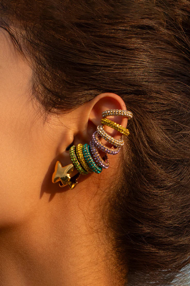 Bunte Ear Cuffs