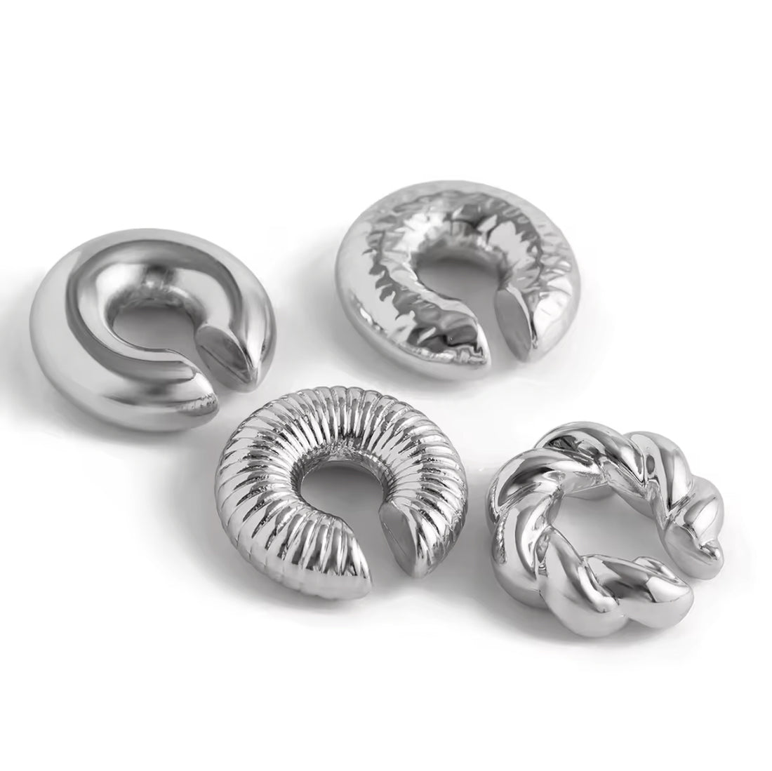 Elegante Chunky Ohrclips