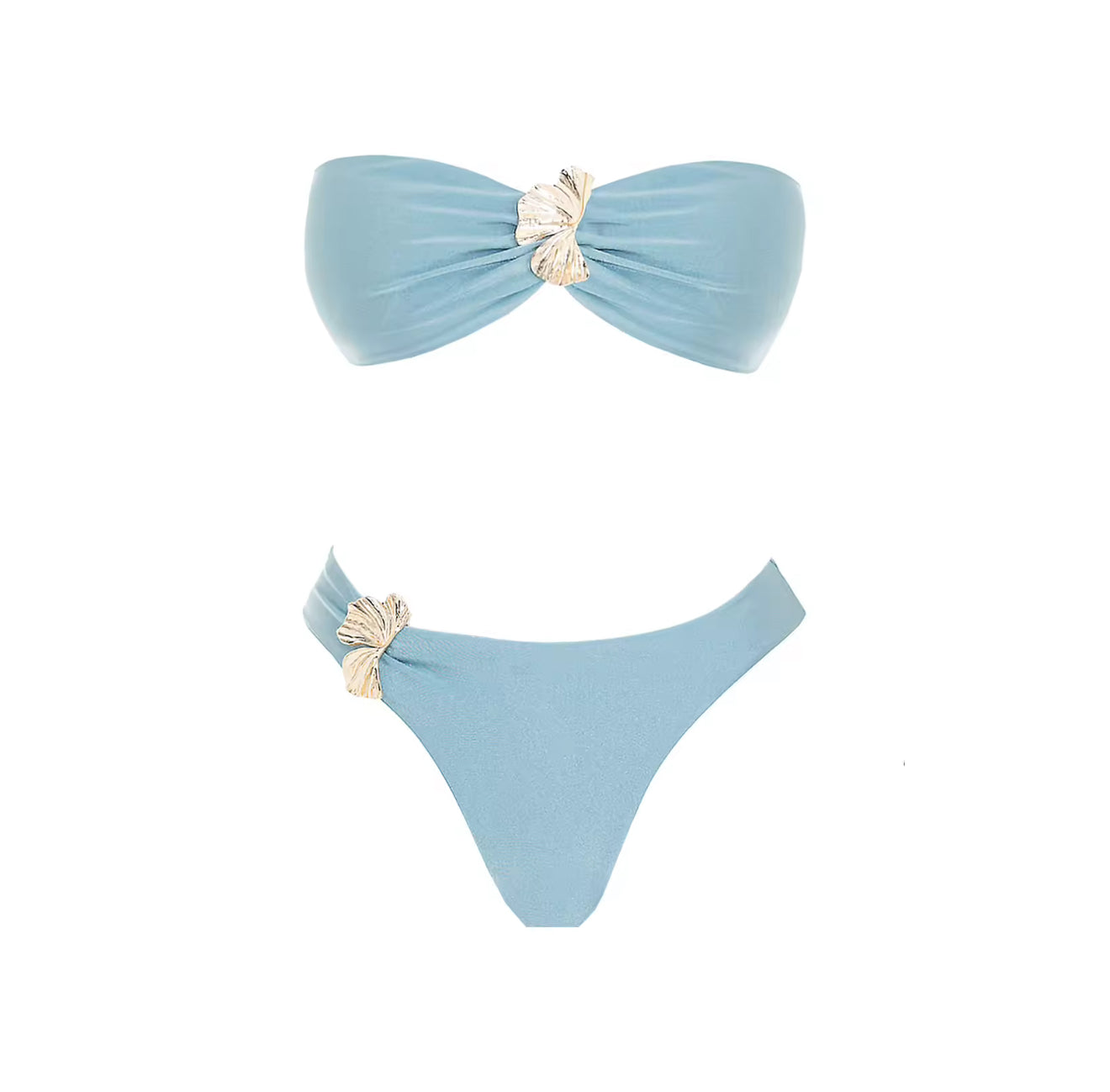 SeaLuxe Set – Bikini & Crochet Skirt