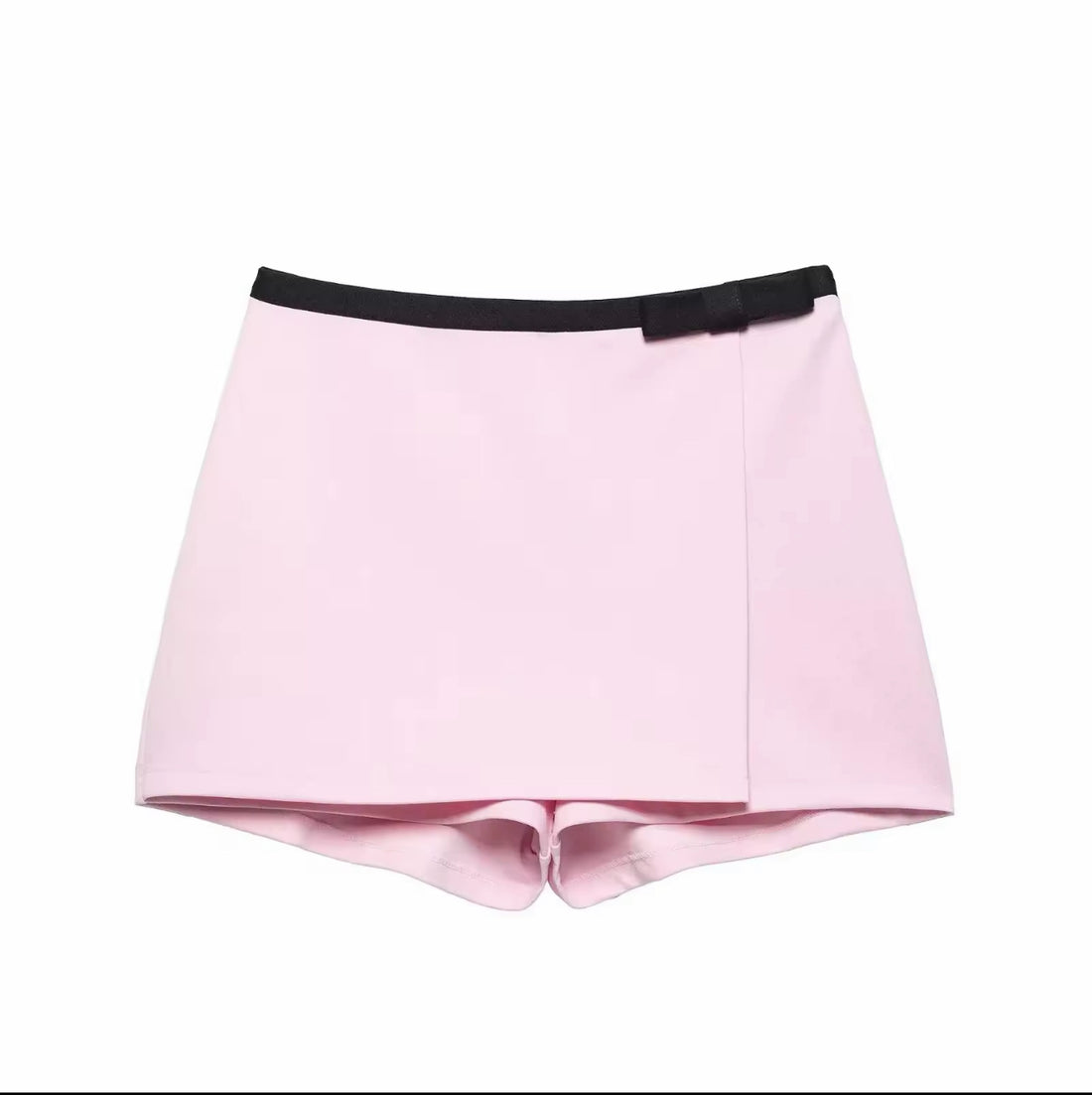 Zweiteiler Set Rosa – Crop Top & Minirock