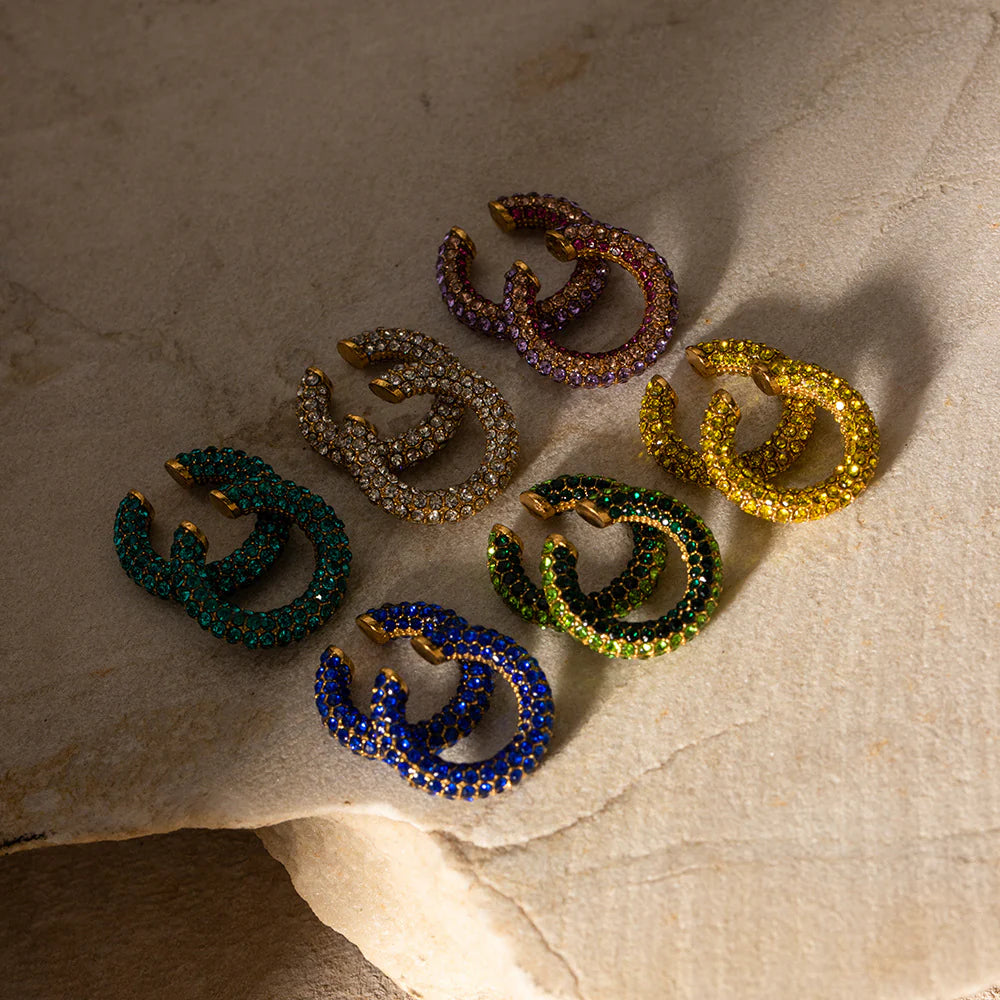 Bunte Ear Cuffs