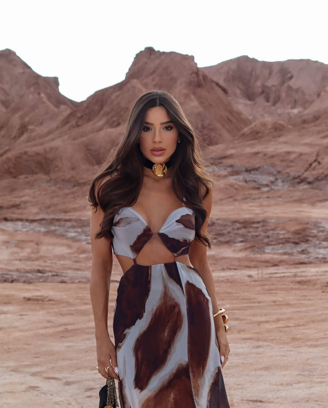 Cut-Out Maxi Dress