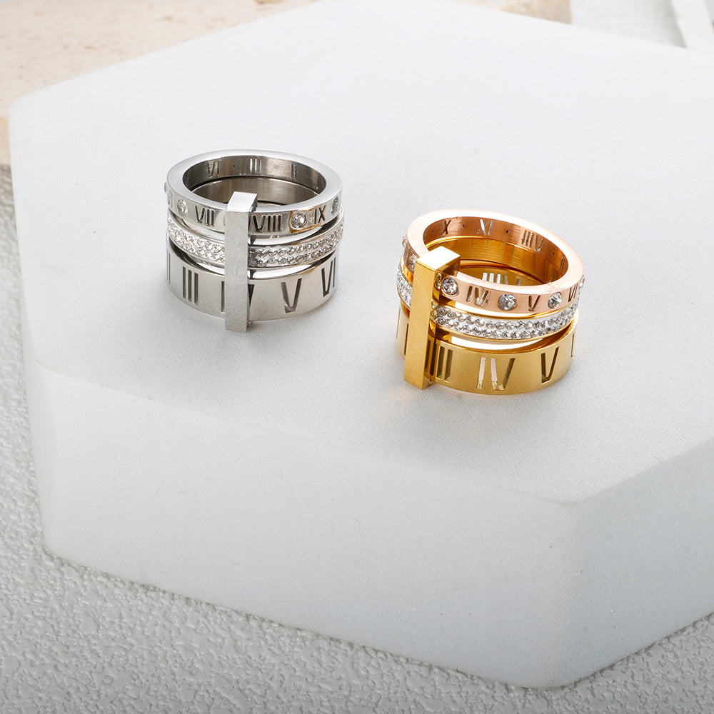 Roman Cross Luxe – Signature Ring