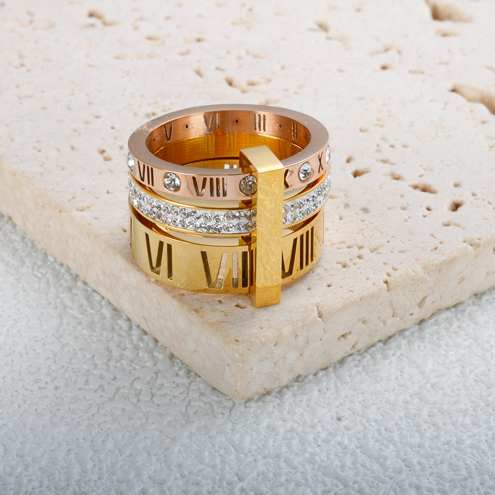 Roman Cross Luxe – Signature Ring