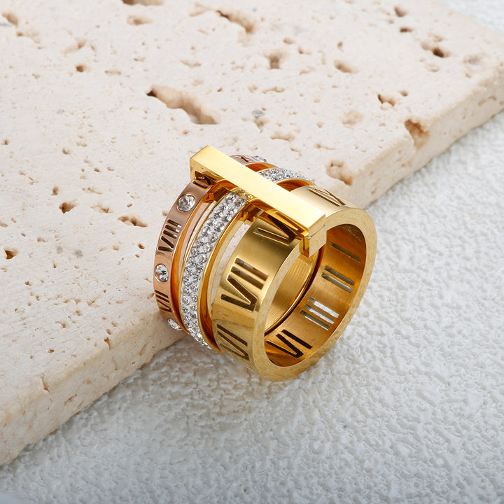 Roman Cross Luxe – Signature Ring