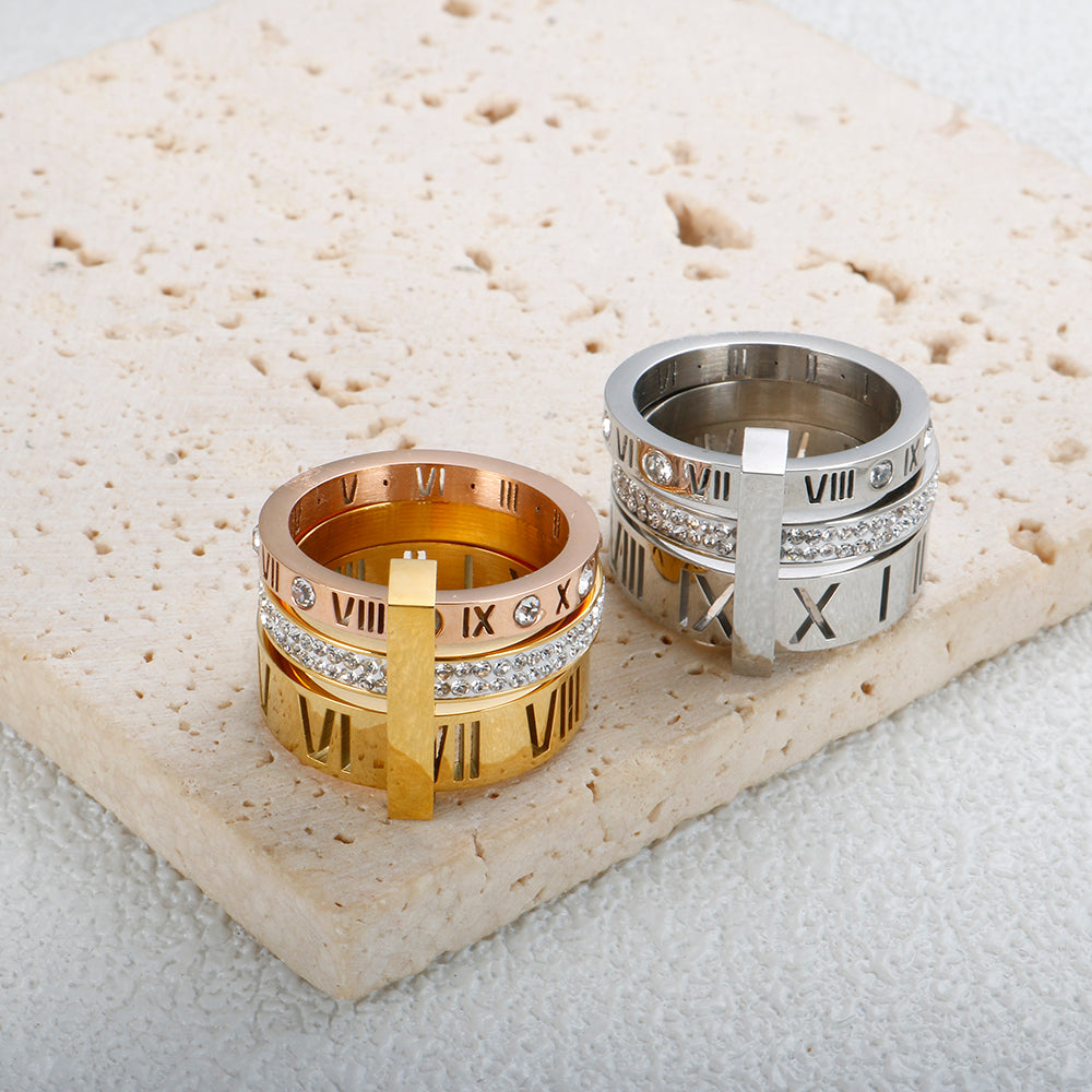 Roman Cross Luxe – Signature Ring