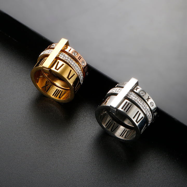 Roman Cross Luxe – Signature Ring